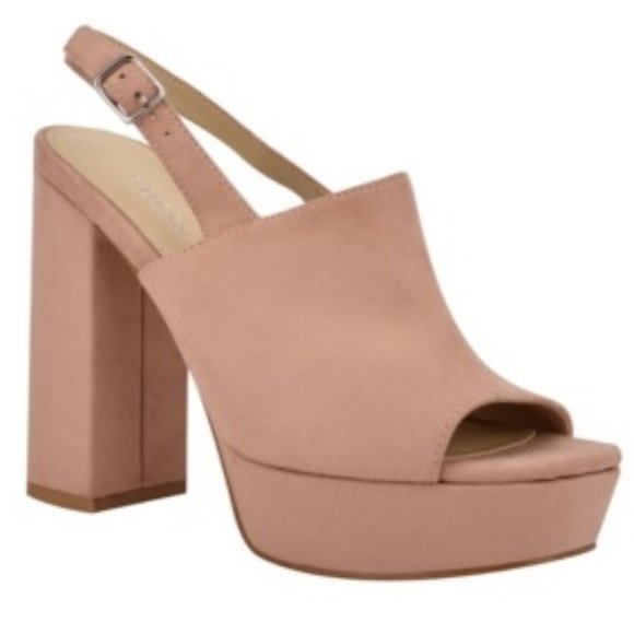 NEW  GUESS Caleesy Platform Dress Sandals - Picture 4 of 12